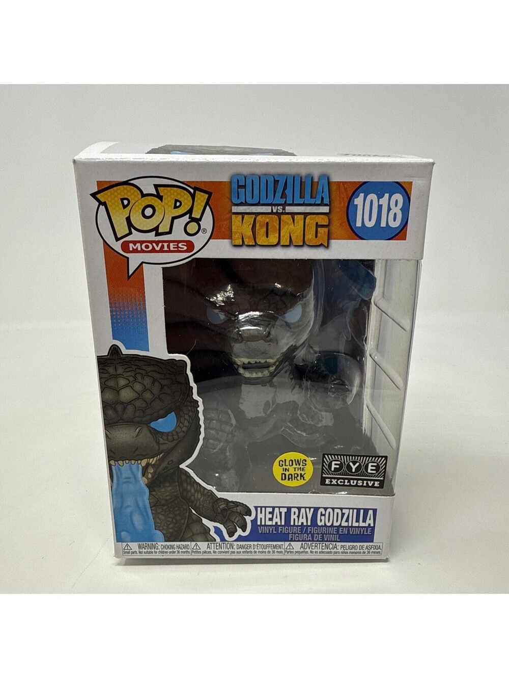 Funko Pop! Heat Ray Godzilla #1018 Glow in the Dark FYE Exclusive